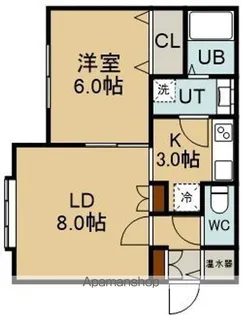 Bell Village(ベルヴィラージュ)【2階】の間取り